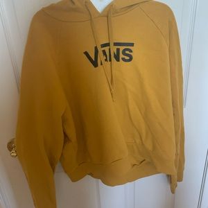 Mustard yellow vans hoodie